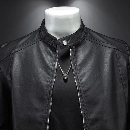 Herbst Lederjacke