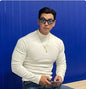 Gestreiftes Fitness-T-Shirt für Herren