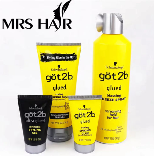 Got2b wasserfestes Haar-Styling-Gel – individueller Halt, 150 ml – perfekt für Make-up, Bühne und Salongebrauch