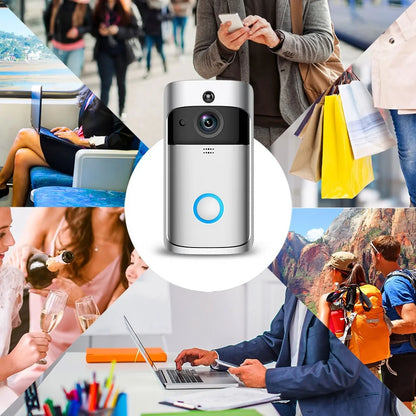 Ring Video Doorbell WI-FI – 1080p HD-Video, verbesserte Bewegungserkennung, einfache Installation (NEU 2024)