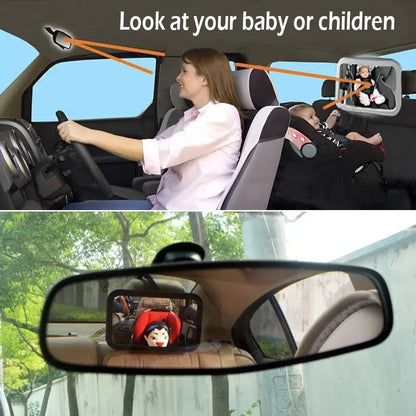 Babybilsspegel justerbar