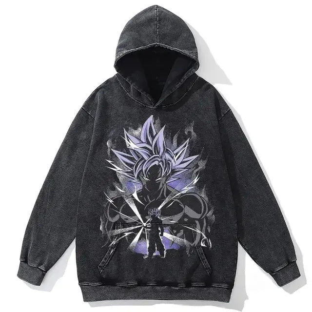 Kapuzenpullover japanischer Anime Dragon Ball