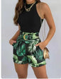 Summer Floral Two-Piece Set