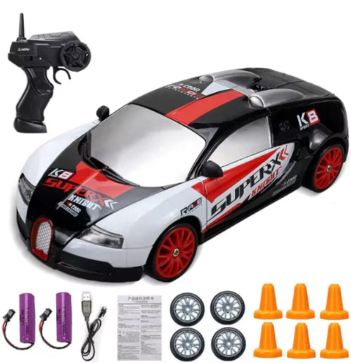 RC-Auto mit Turboantrieb und 4WD