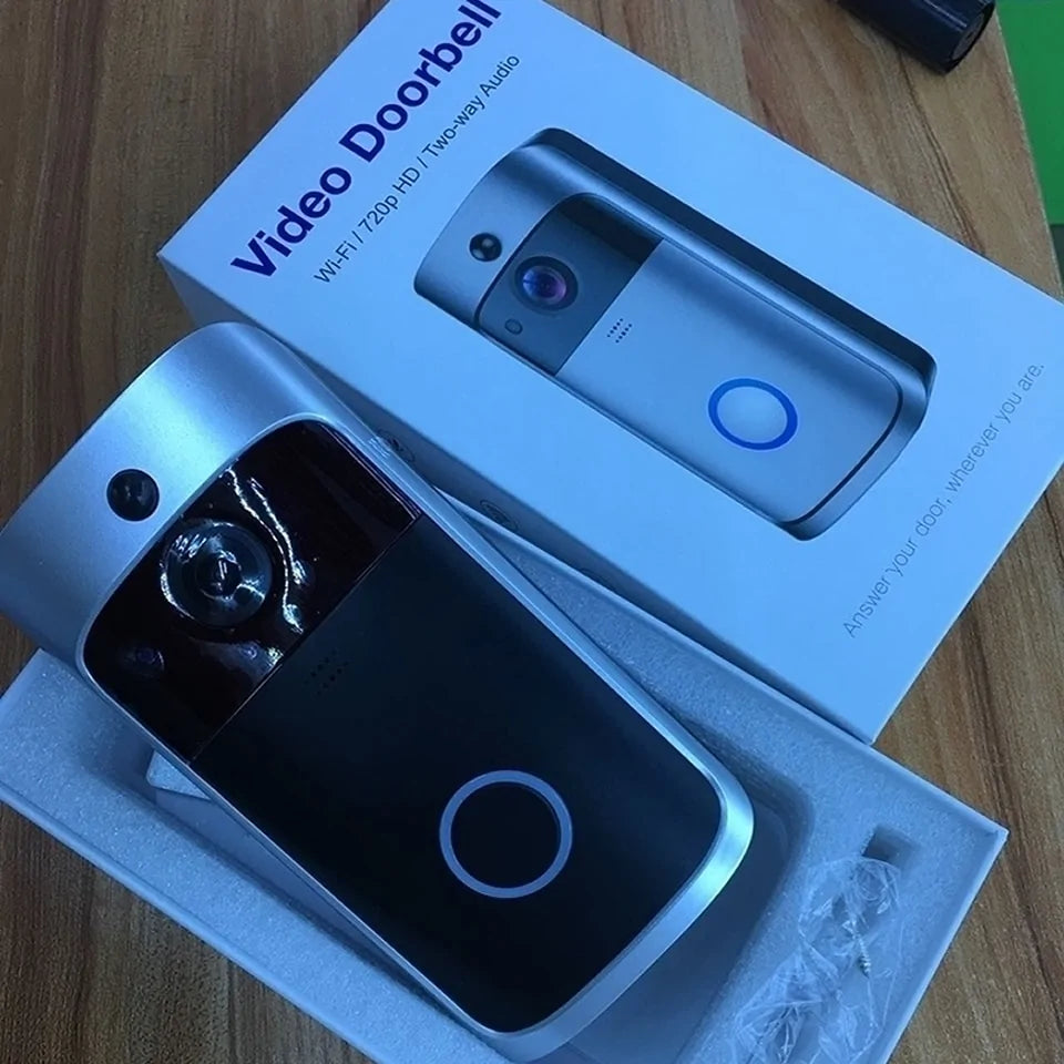 Ring Video Doorbell WI-FI – 1080p HD-Video, verbesserte Bewegungserkennung, einfache Installation (NEU 2024)