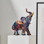 Chromapachy Graffiti Bunte Elefantenskulptur