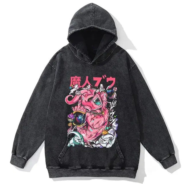 Kapuzenpullover japanischer Anime Dragon Ball