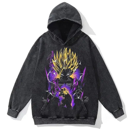 Kapuzenpullover japanischer Anime Dragon Ball