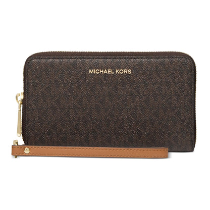 Michael Kors Jet Set Wallet & Phone Case - Brown