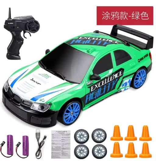 RC-Auto mit Turboantrieb und 4WD