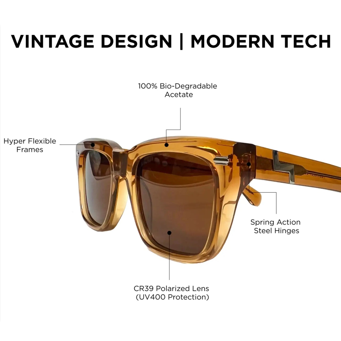 Sonnenbrille im Vintage-Look