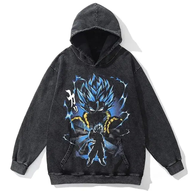 Kapuzenpullover japanischer Anime Dragon Ball