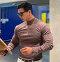 Gestreiftes Fitness-T-Shirt für Herren