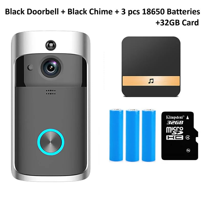 Ring Video Doorbell WI-FI – 1080p HD-Video, verbesserte Bewegungserkennung, einfache Installation (NEU 2024)