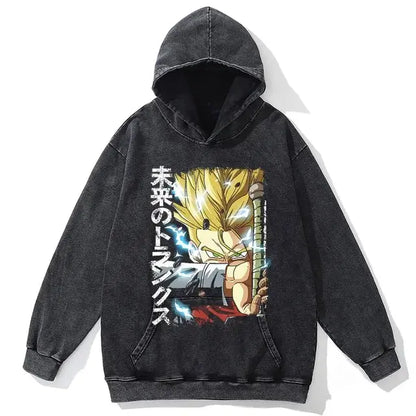 Kapuzenpullover japanischer Anime Dragon Ball
