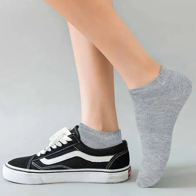 Niedrig geschnittene Baumwollsocken