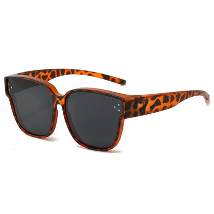 Sonnenschutz-Sonnenbrille zum Autofahren mit doppeltem Spiegel und Blendschutz