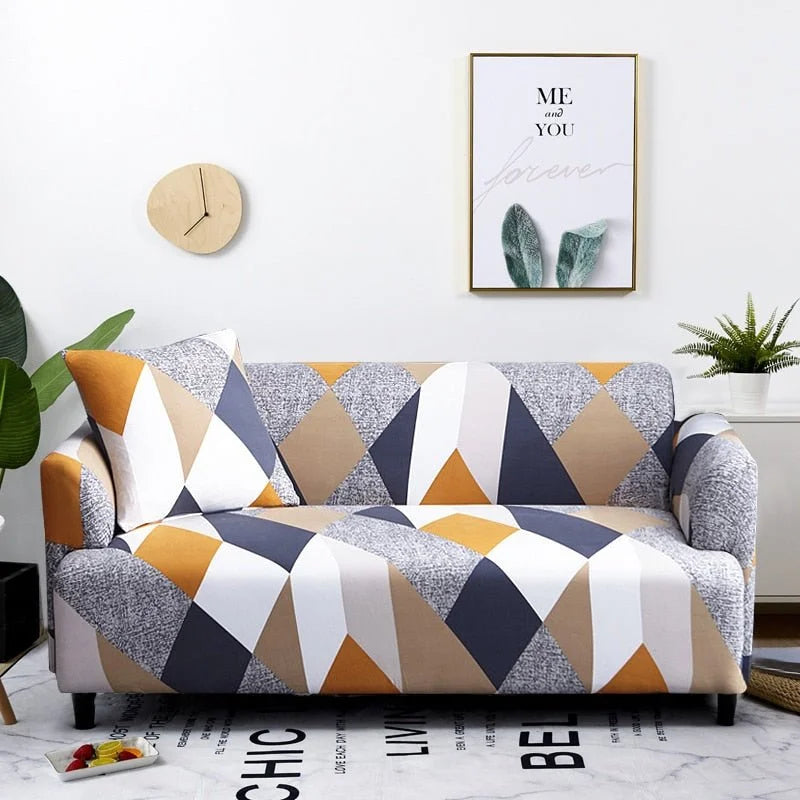 Elastischer Sofabezug aus Polyester