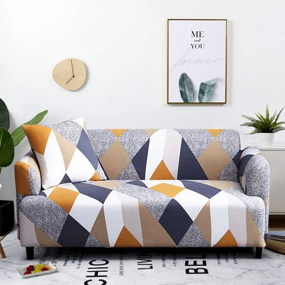 Elastischer Sofabezug aus Polyester