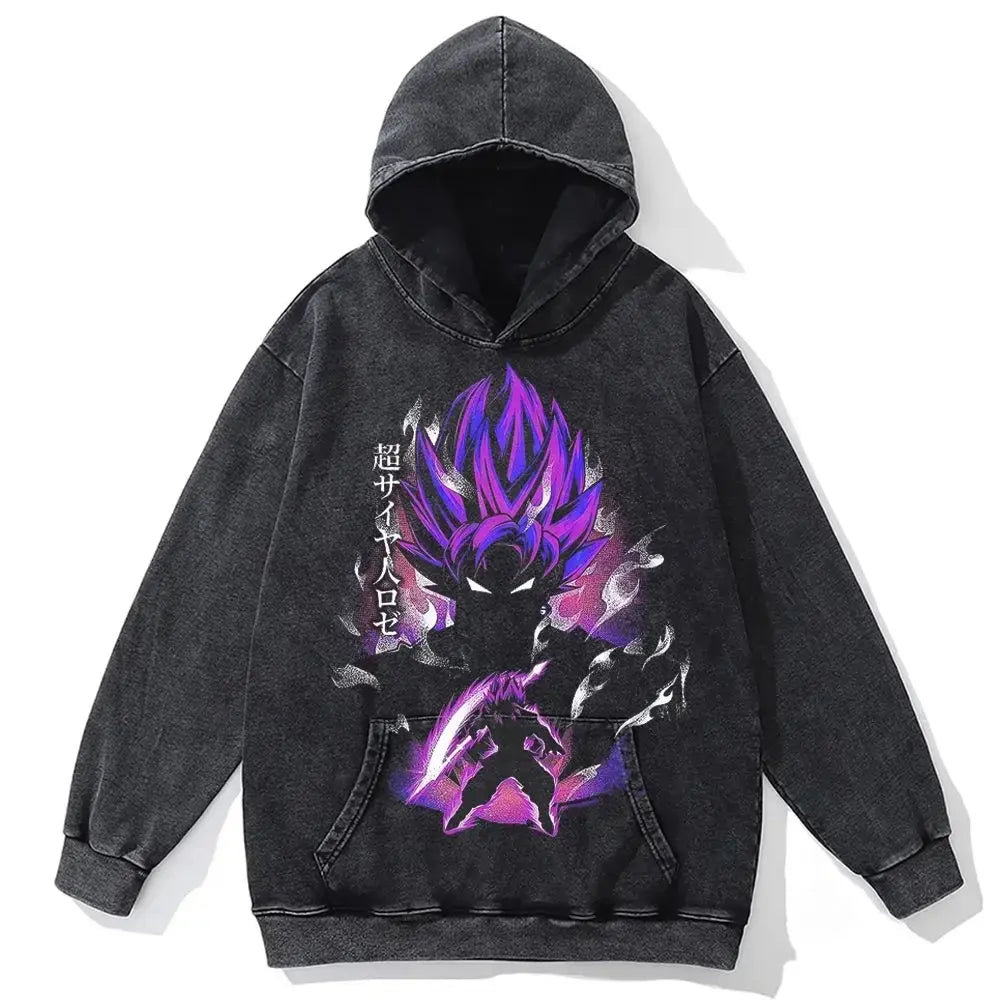 Kapuzenpullover japanischer Anime Dragon Ball