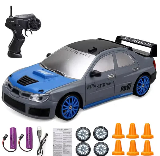 RC-Auto mit Turboantrieb und 4WD