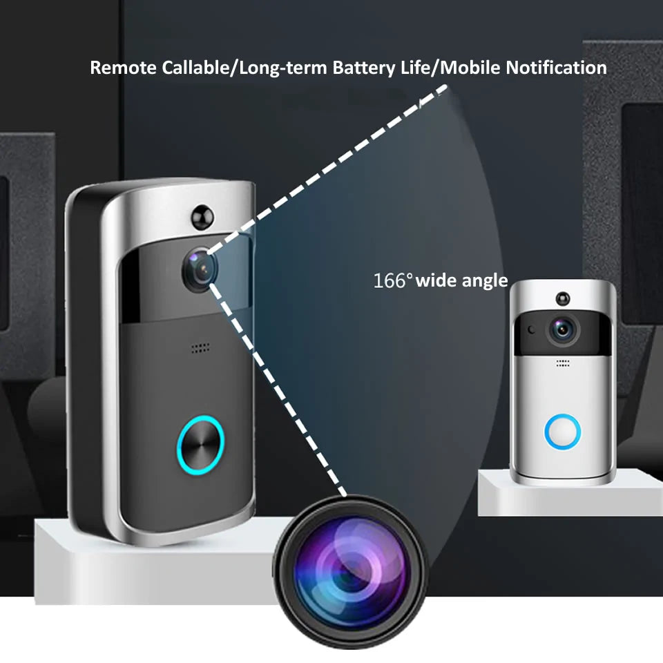Ring Video Doorbell WI-FI – 1080p HD-Video, verbesserte Bewegungserkennung, einfache Installation (NEU 2024)