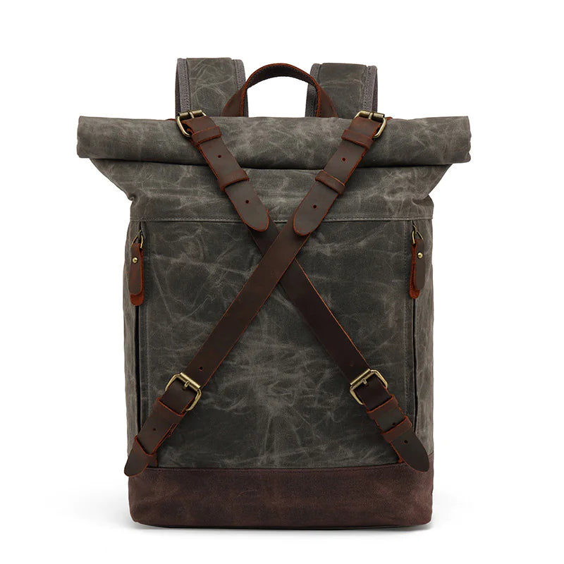 Wasserdichter Canvas-Rucksack