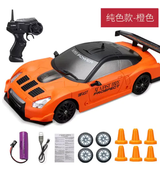 RC-Auto mit Turboantrieb und 4WD