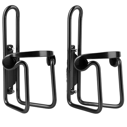 2 Packs Bike Wasser Flasche Käfige Fahrrad Leichte Aluminium Legierung Flasche Halter