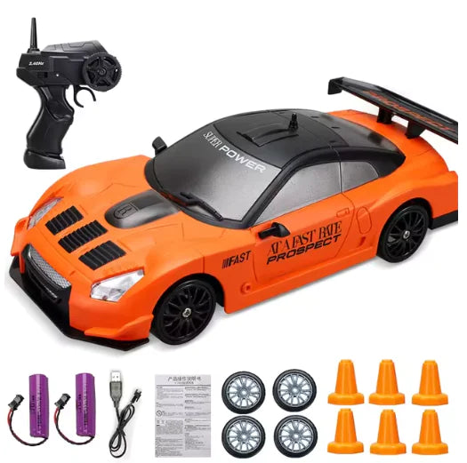 RC-Auto mit Turboantrieb und 4WD